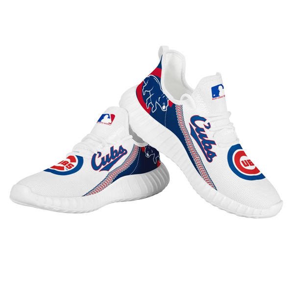 Women's MLB Chicago Cubs Lightweight Running Shoes 010