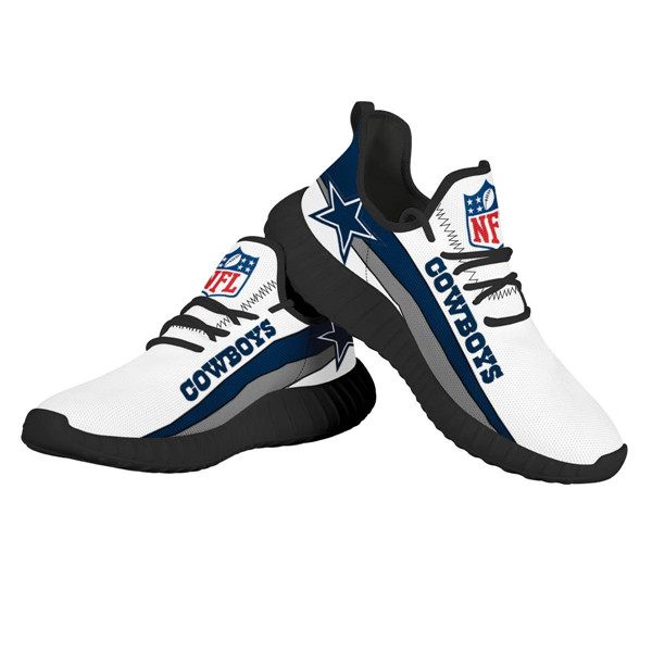 Women's NFL Dallas Cowboys Lightweight Running Shoes 044