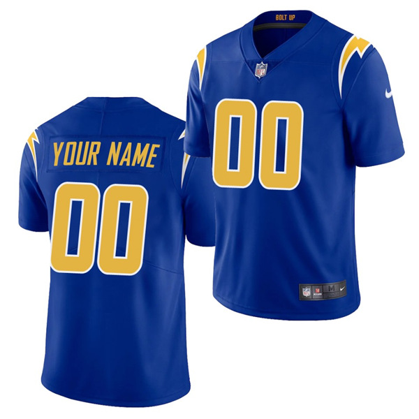 Men's Los Angeles Chargers ACTIVE PLAYER Custom Stitched NFL Jersey (Check description if you want Women or Youth size)