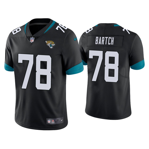Men's Jacksonville Jaguars #78 Ben Bartch Black Vapor Untouchable Limited Stitched Jersey