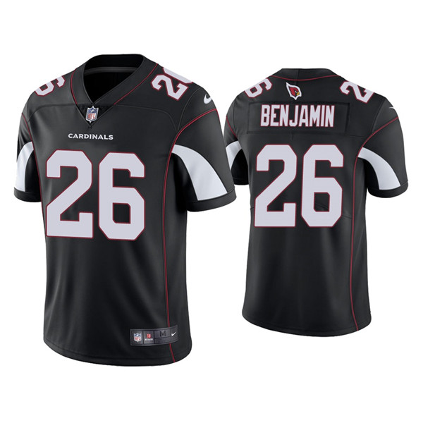 Men's Arizona Cardinals #26 Eno Benjamin Black Vapor Untouchable Limited Stitched Jersey