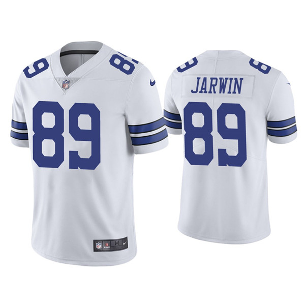Men's Dallas Cowboys #89 Blake Jarwin White Vapor Limited Stitched Jersey