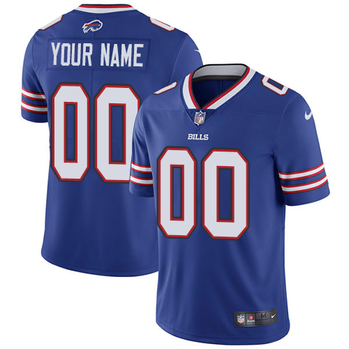 Men's Bills ACTIVE PLAYER Blue Vapor Untouchable Limited Stitched NFL Jersey (Check description if you want Women or Youth size)