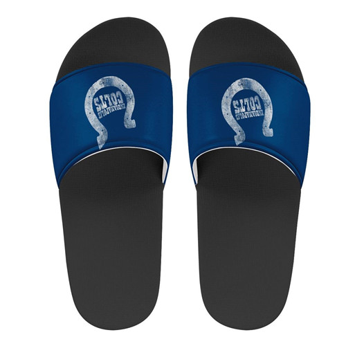 Youth Indianapolis Colts Flip Flops 002