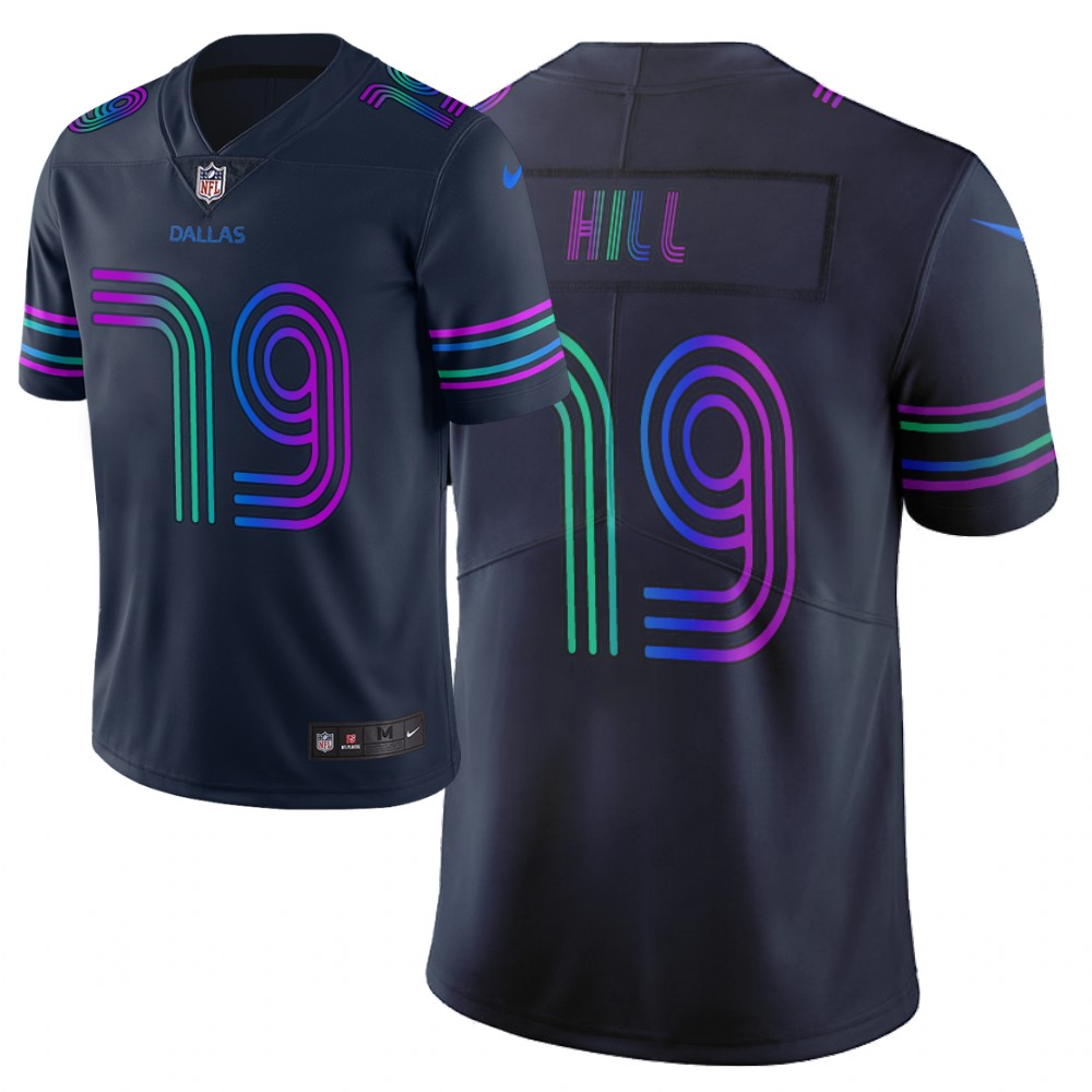 Men's Dallas Cowboys #19 Amari Cooper Navy 2019 City Edition Limited Stitched NFL Jersey