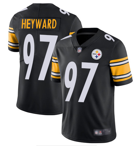 Men's Pittsburgh Steelers #97 Cameron Heyward Black Vapor Untouchable Limited Stitched NFL Jersey