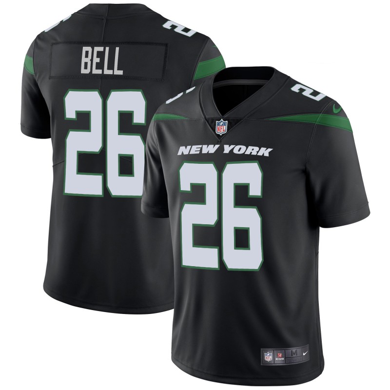 Men's New York Jets #26 Le'Veon Bell Black Vapor Untouchable Limited Stitched NFL Jersey
