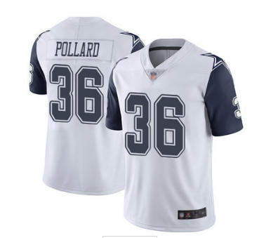 Men's Dallas Cowboys #36 Tony Pollard White 2019 Vapor Untouchable Limited Stitched NFL Jersey