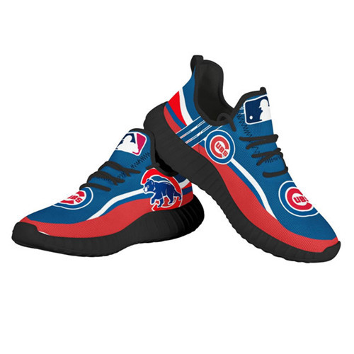 Women's MLB Chicago Cubs Lightweight Running Shoes 002