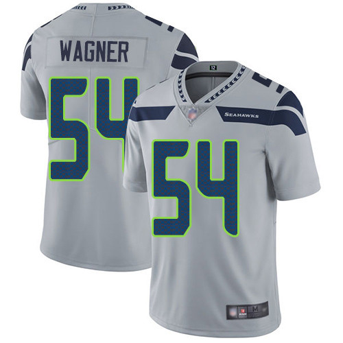 Men's Seattle Seahawks #54 Bobby Wagner Grey Vapor Untouchable Limited Stitched NFL Jersey