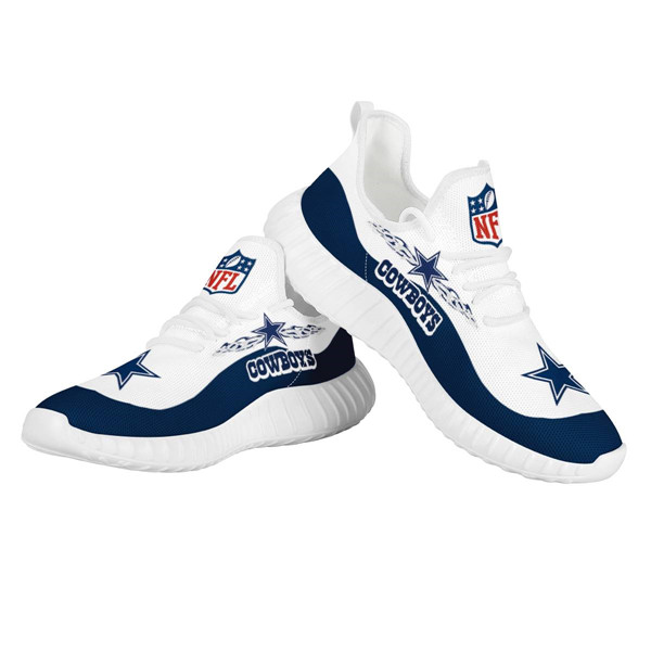 Women's NFL Dallas Cowboys Lightweight Running Shoes 012