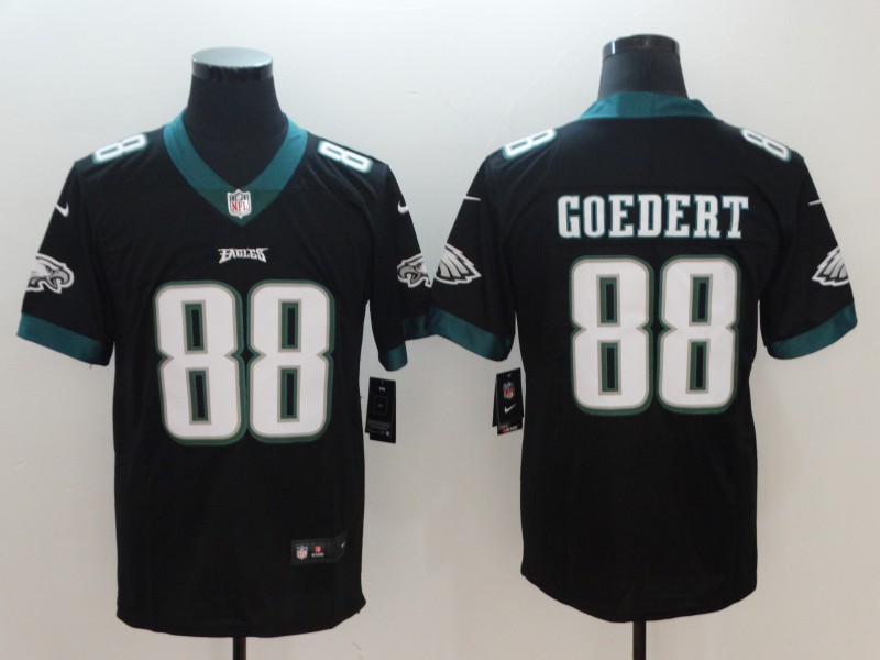 Men's Eagles #88 Dallas Goedert Black Vapor Untouchable Limited Stitched NFL Jersey
