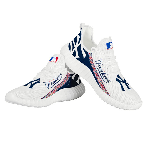 Men's MLB New York Yankees Lightweight Running Shoes 011