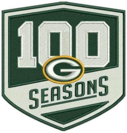 Green Bay Packers 2019 100th Season Logo