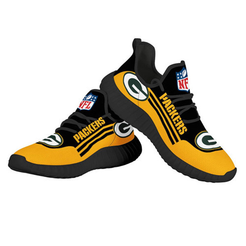 Women's NFL Green Bay Packers Lightweight Running Shoes 007