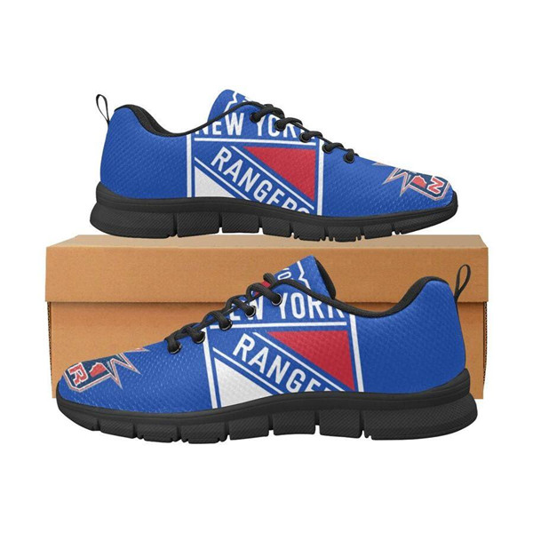 Men's NHL New York Rangers Lightweight Running Shoes 003