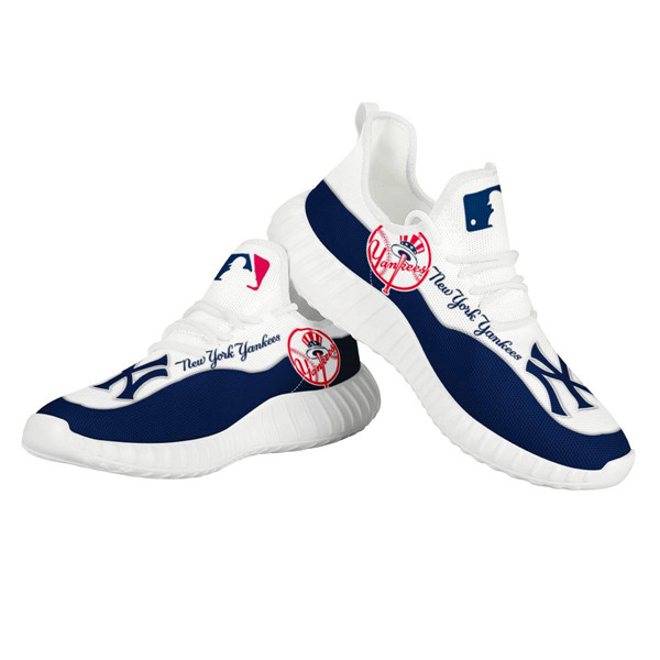 Women's MLB New York Yankees Lightweight Running Shoes 012