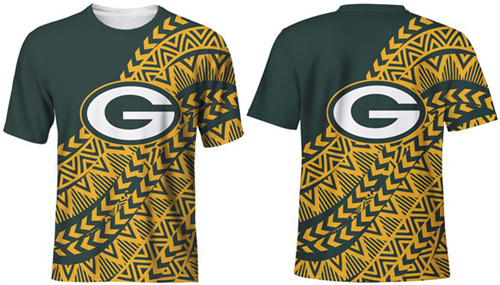 Men's Green Bay Packers Yellow/Green T-Shirt