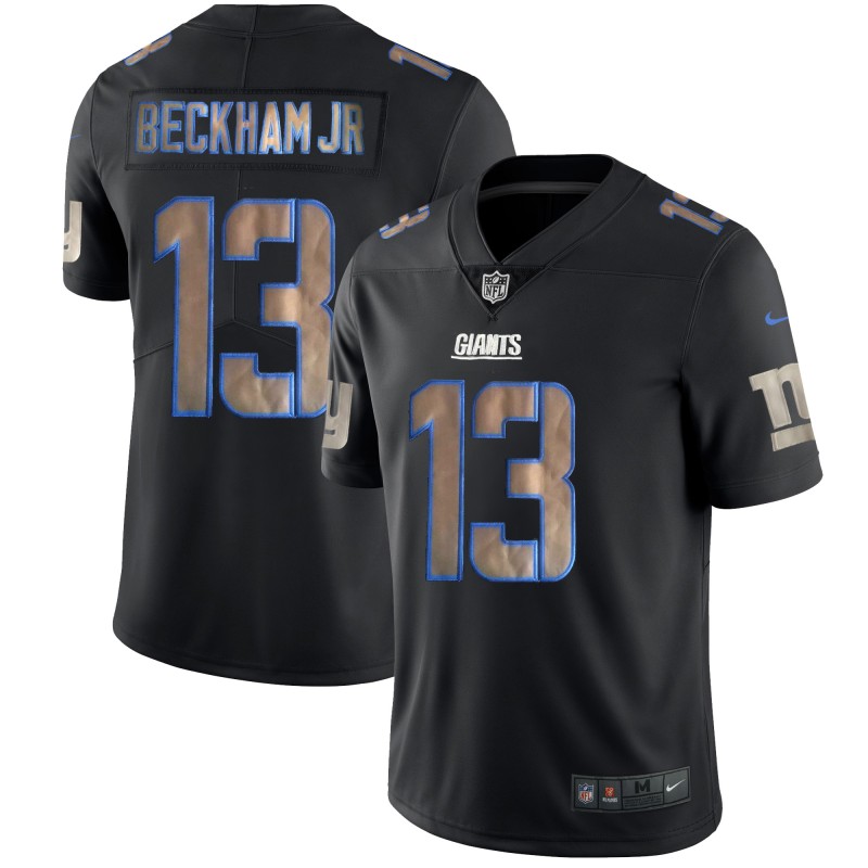 Men's Giants #13 Odell Beckham Jr.Black 2018 Impact Limited Stitched NFL Jersey