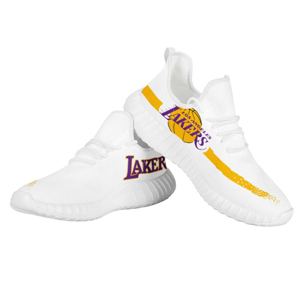 Men's NBA Los Angeles Lakers Lightweight Running Shoes 003