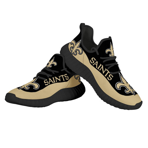 Women's NFL New Orleans Saints Lightweight Running Shoes 001