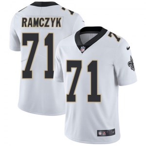 Men's New Orleans Saints #71 Ryan Ramczyk White Vapor Untouchable Limited Stitched NFL Jersey