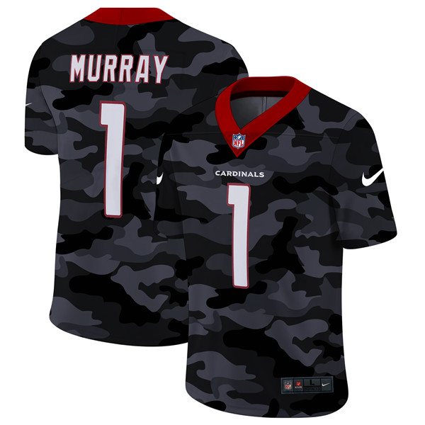Men's Arizona Cardinals #1 Kyler Murray 2020 Camo Limited Stitched NFL Jersey