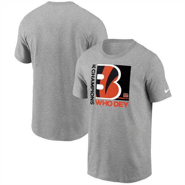 Men's Cincinnati Bengals Gray T-Shirt
