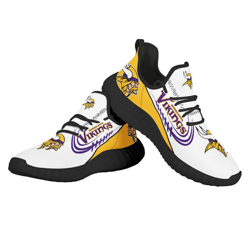 Men's NFL Minnesota Vikings Lightweight Running Shoes 002