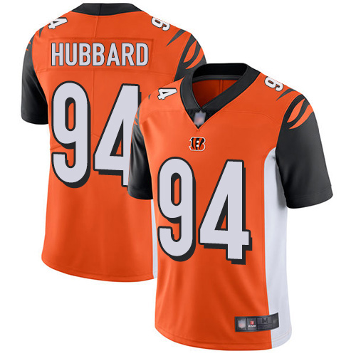 Men's Cincinnati Bengals #94 Sam Hubbard 2020 Orange Vapor Untouchable Limited Stitched NFL Jersey