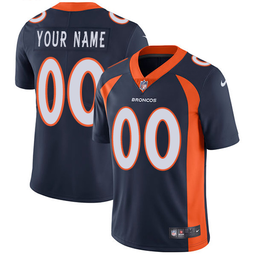 Men's Broncos ACTIVE PLAYER Navy Vapor Untouchable Limited Stitched NFL Jersey (Check description if you want Women or Youth size)