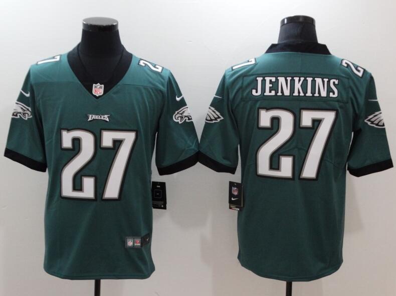 Men's Philadelphia Eagles #27 Malcolm Jenkins Green Vapor Untouchable Limited Stitched NFL Jersey