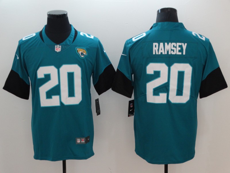 Men's NFL Jacksonville Jaguars #20 Jalen Ramsey Teal New 2018 Vapor Untouchable Limited Stitched Jersey