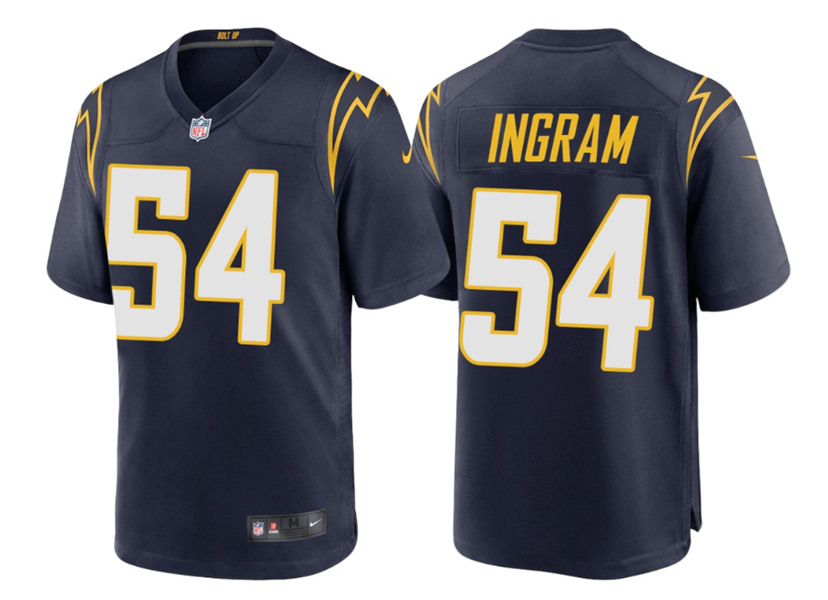 Men's Los Angeles Chargers #54 Melvin Ingram Navy Vapor Untouchable Limited Stitched NFL Jersey