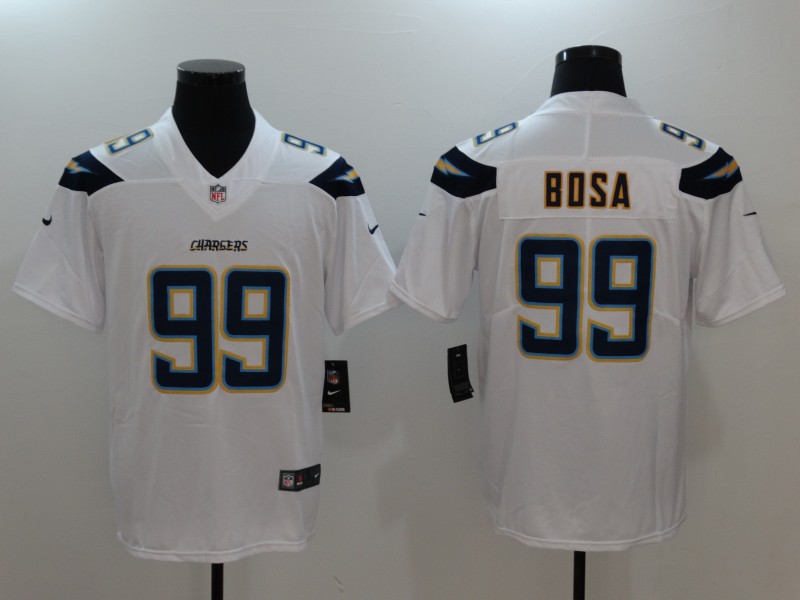 Men's Los Angeles Chargers #99 Joey Bosa White Vapor Untouchable Limited Jersey