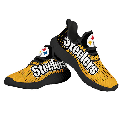 Men's NFL Pittsburgh Steelers Lightweight Running Shoes 001