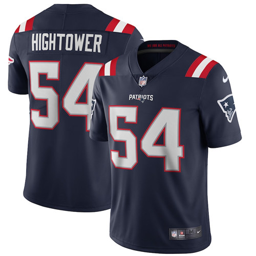 Men's New England Patriots #54 Dont'a Hightower Navy 2020 Vapor Untouchable Limited Stitched NFL Jersey