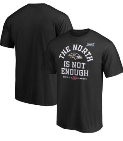 Men's Baltimore Ravens new black T Shirt