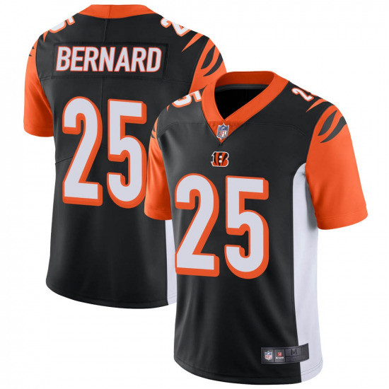 Men's Cincinnati Bengals #25 Giovani Bernard Black Vapor Untouchable Limited Stitched NFL Jersey