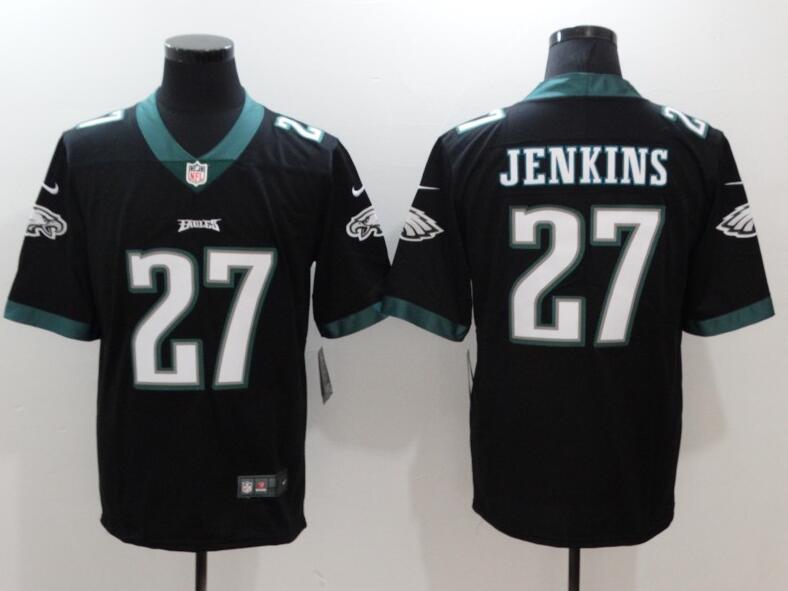 Men's Philadelphia Eagles #27 Malcolm Jenkins Black Vapor Untouchable Limited Stitched NFL Jersey
