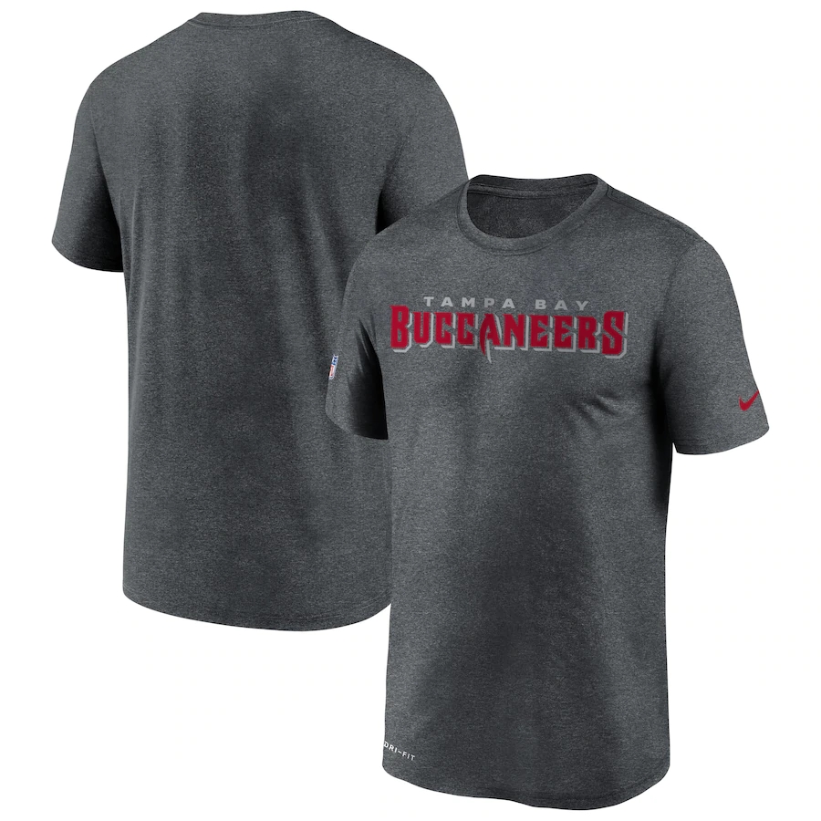 Men's Tampa Bay Buccaneers 2020 Grey Sideline Impact Legend Performance NFL T-Shirt