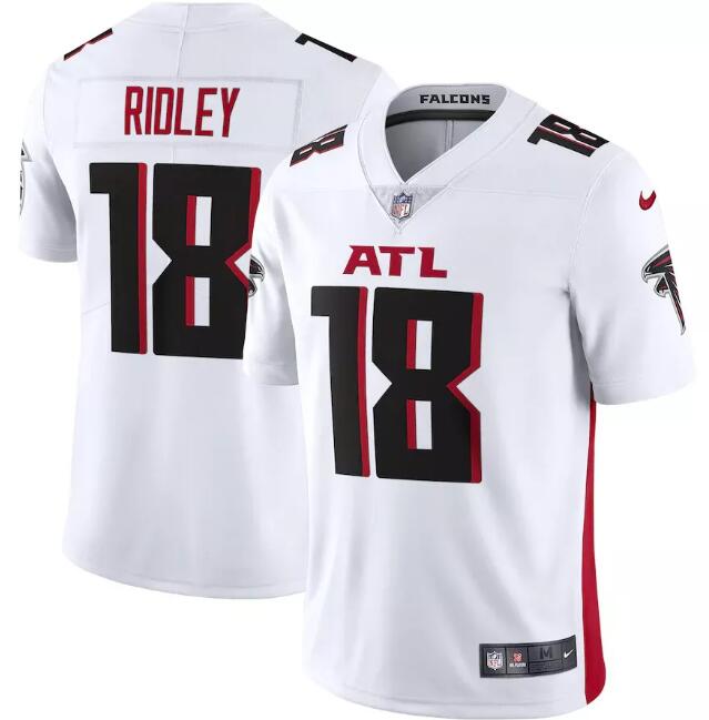 Men's Atlanta Falcons #18 Calvin Ridley 2020 White Vapor Untouchable Limited Stitched NFL Jersey