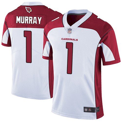 Men's Arizona Cardinals #1 Kyler Murray White Vapor Untouchable Limited Stitched NFL Jersey