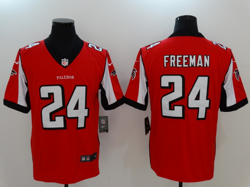 Men's Atlanta Falcons #24 Devonta Freeman Red Vapor Untouchable Player Limited Jersey
