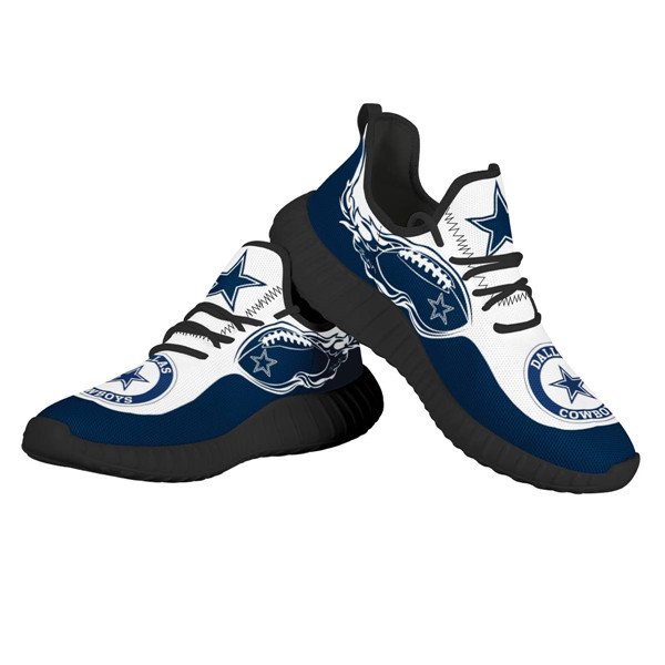 Women's NFL Dallas Cowboys Lightweight Running Shoes 053