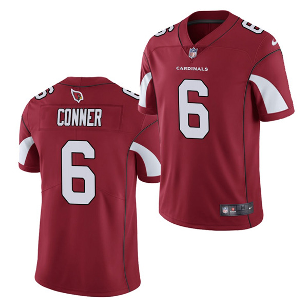 Men's Arizona Cardinals #6 James Conner 2021 Red Vapor Untouchable Limited Stitched NFL Jersey