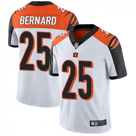 Men's Cincinnati Bengals #25 Giovani Bernard White Vapor Untouchable Limited Stitched NFL Jersey