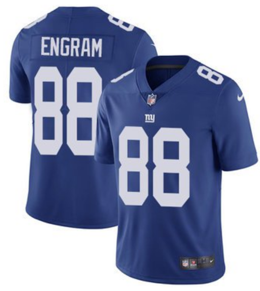 Men's New York Giants #88 Evan Engram Blue Vapor Untouchable Player Limited Jersey