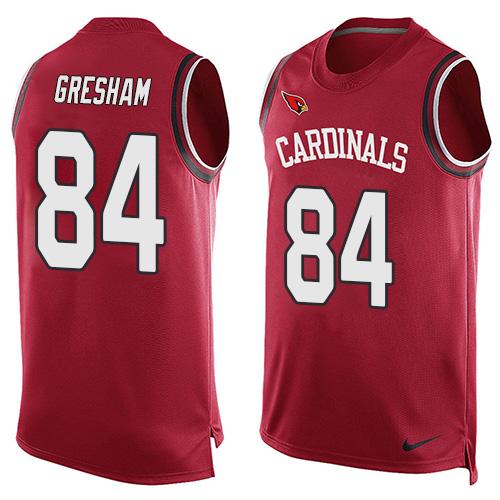 Nike Cardinals #84 Jermaine Gresham Red Team Color Men's Stitched NFL Limited Tank Top Jersey
