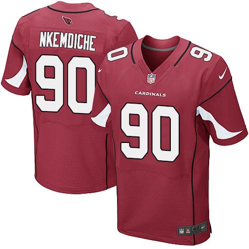 Nike Cardinals #90 Robert Nkemdiche Red Team Color Men's Stitched NFL Elite Jersey